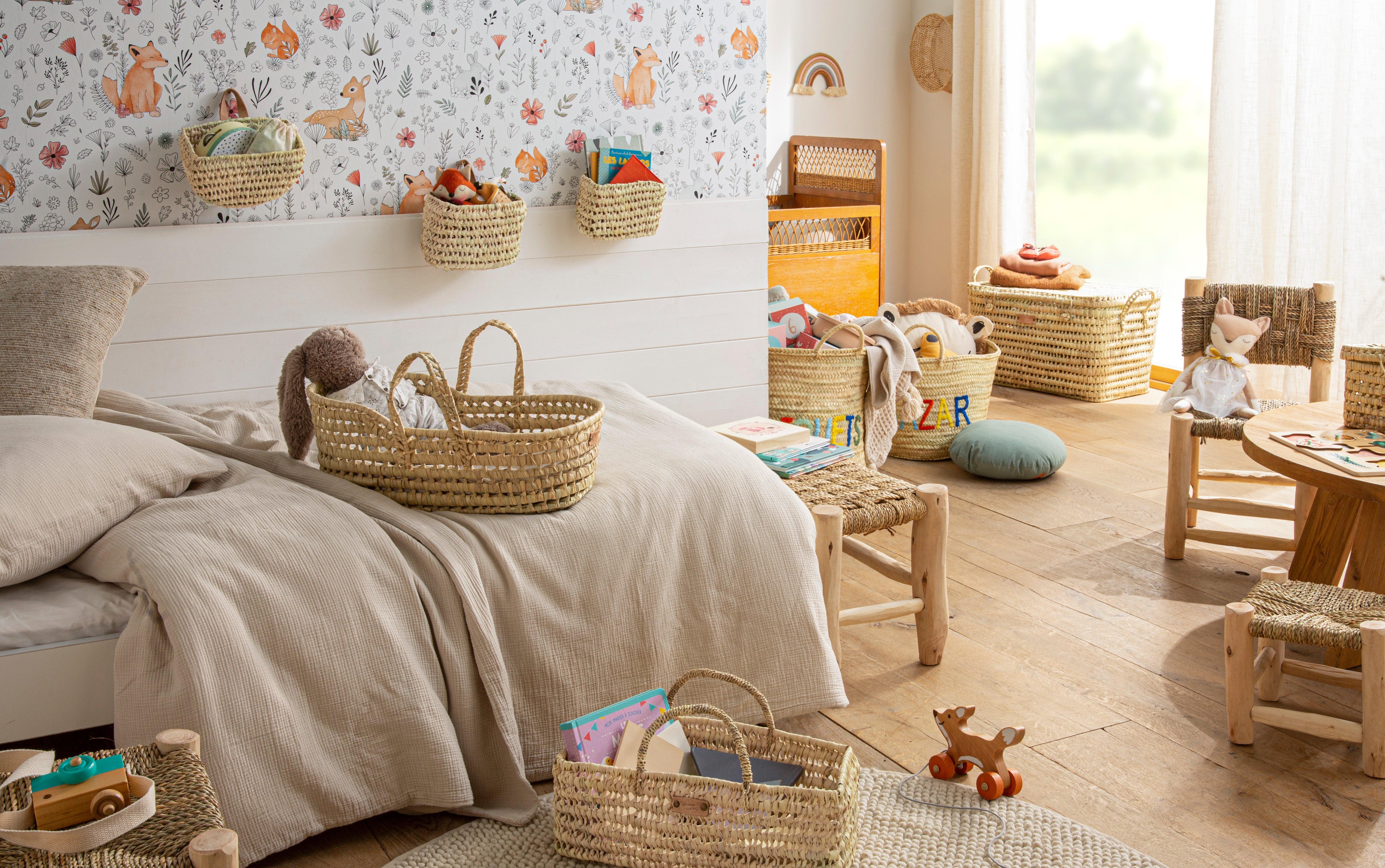 Idée de déco de chambre bohême chic