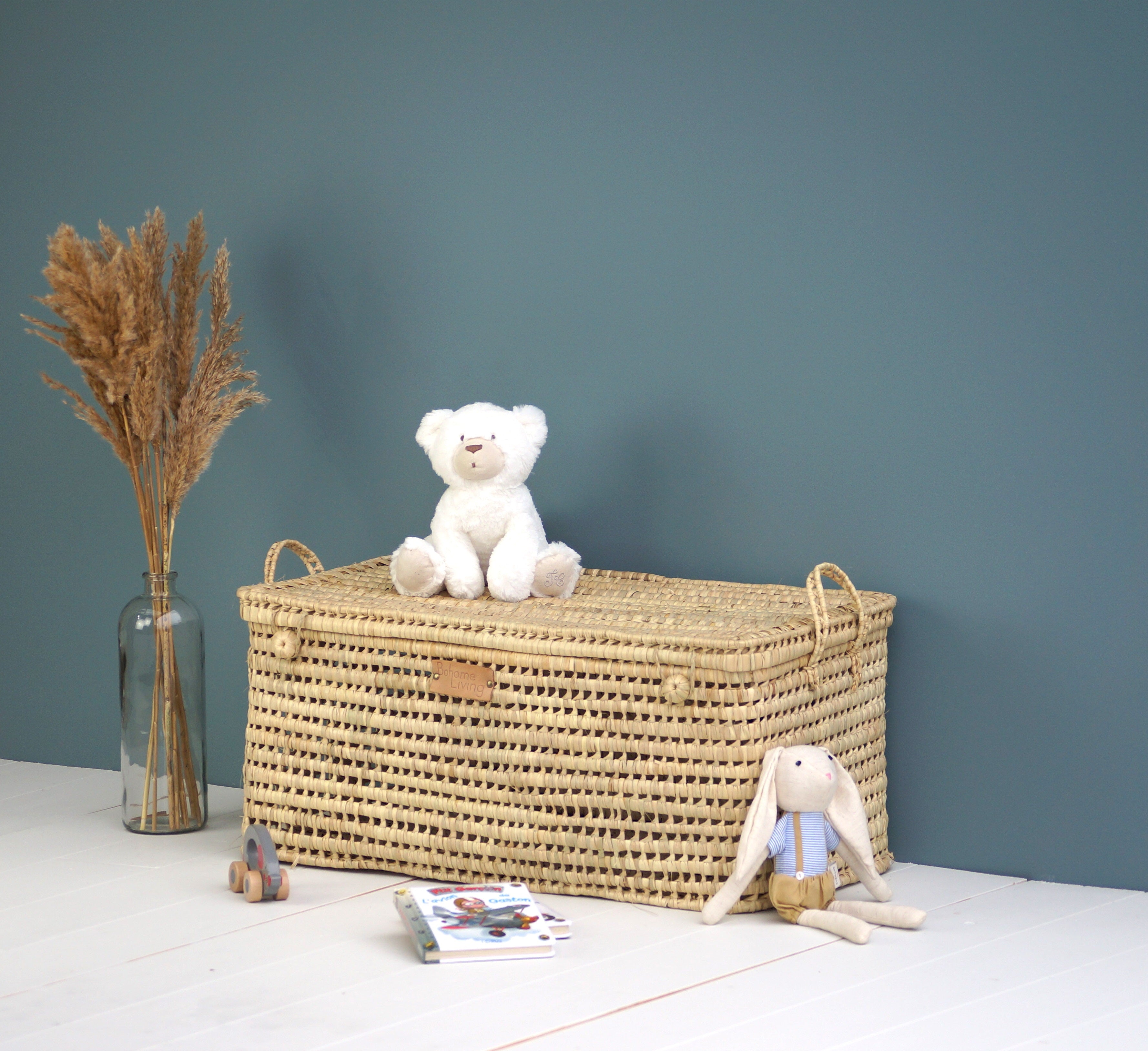 Les coffre en osier, un must have pour ranger les jouets