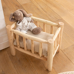 Lit poupée enfant décoration chambre bohème