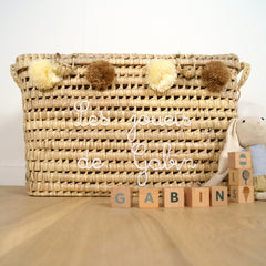 idée cadeau artisanal coffre à jouets