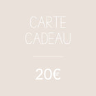 Carte cadeau 20€