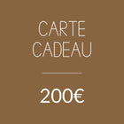 Carte cadeau 200€
