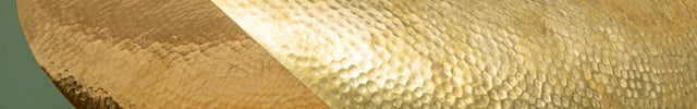 Suspension en laiton doré martelé Brass 80cm
