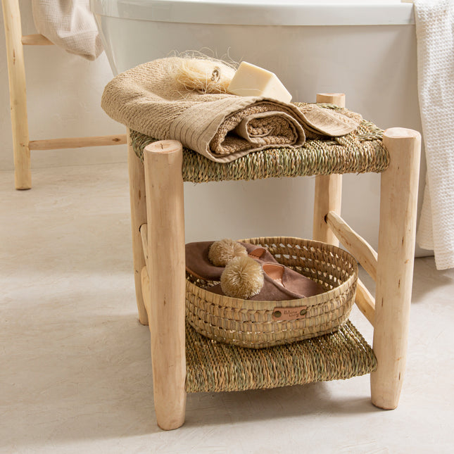 Table de chevet en bois