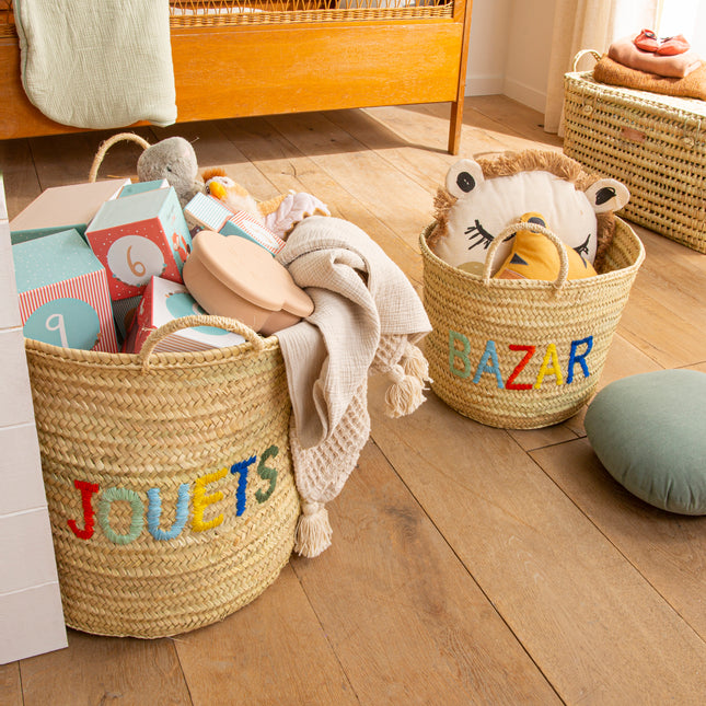 Panier en feuilles de palmier - JOUETS