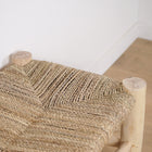 Banc en bois avec rangement 80cm