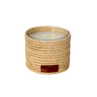 Bougie parfumée tressée en raphia - Senteur orientale