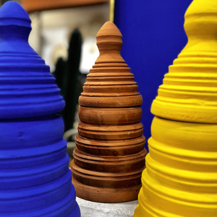 Bougie parfumée décorative colorée