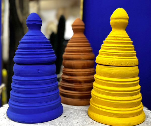 Bougie parfumée décorative colorée