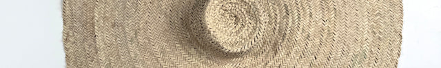 Chapeau de paille mural - Personnalisable