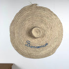 Chapeau de paille mural - Personnalisable