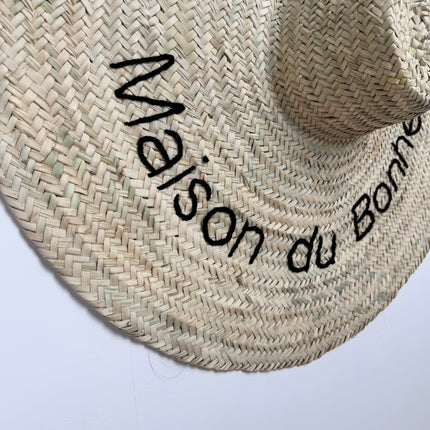 Chapeau de paille mural - Personnalisable