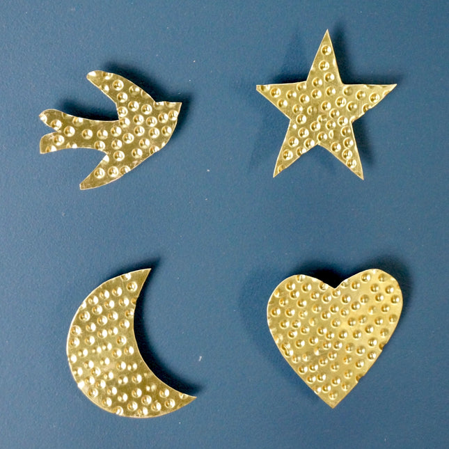 Clou décoratif mural en laiton