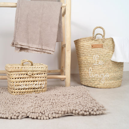 Vanity en feuilles de palmier - Personnalisable