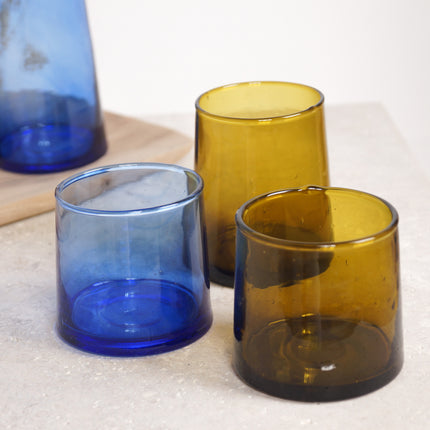 Verre Beldi - Bleu - Lot de 6