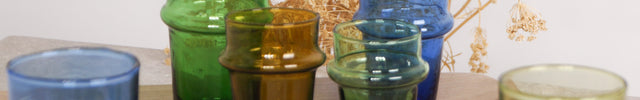 Verre Beldi arrondi coloré - Lot de 6