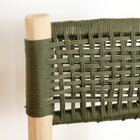 Chaise haute en bois et nylon 60cm