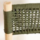Chaise haute en bois et nylon 70cm