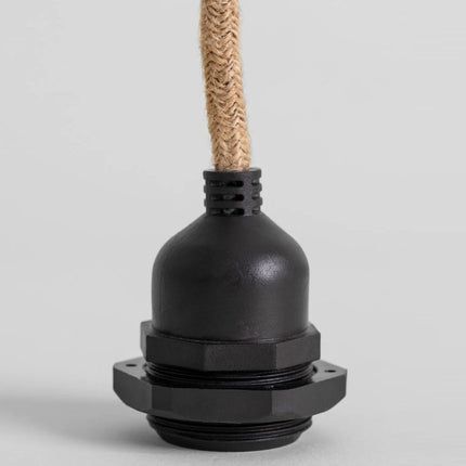 Système électrique pour suspension noir et jute