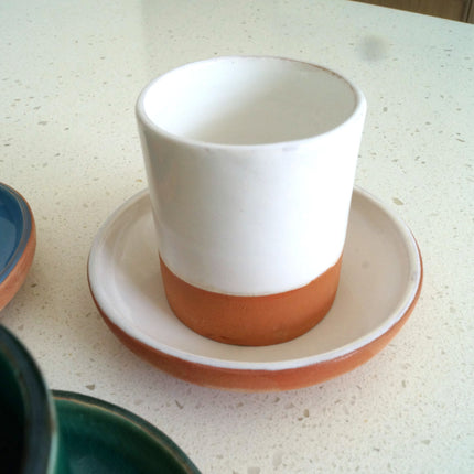 Ensemble tasse et sous tasse - TERRAKEA