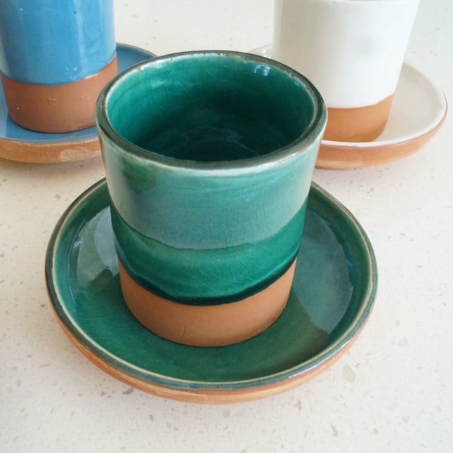 Ensemble tasse et sous tasse - TERRAKEA