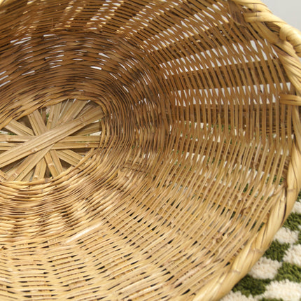 Panier de rangement en rotin rigide, Panier à bûches