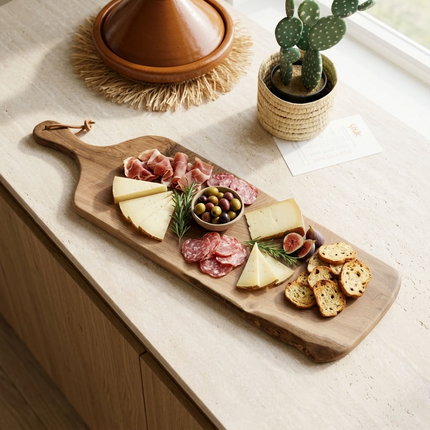 Planche à découper en bois de noyer - Taille XXL