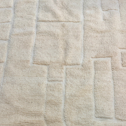 Tapis berbère 254 × 160 cm - Écru