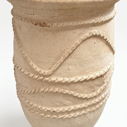 Jarre en terre cuite 100cm - Dentelle