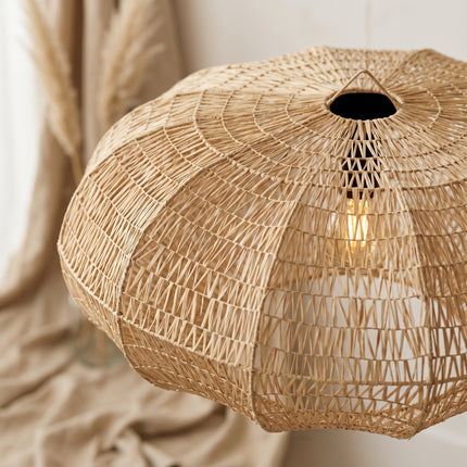 Suspension en raphia Ellispe