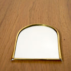 Mini miroir en laiton doré - Différentes formes