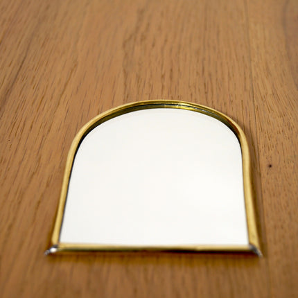 Mini miroir en laiton doré - Différentes formes