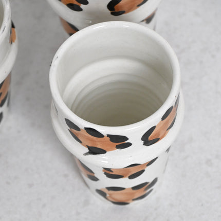 Mug en terre cuite - Léopard