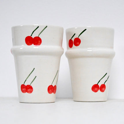 Mug en terre cuite - Cerise
