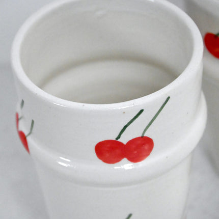 Mug en terre cuite - Cerise