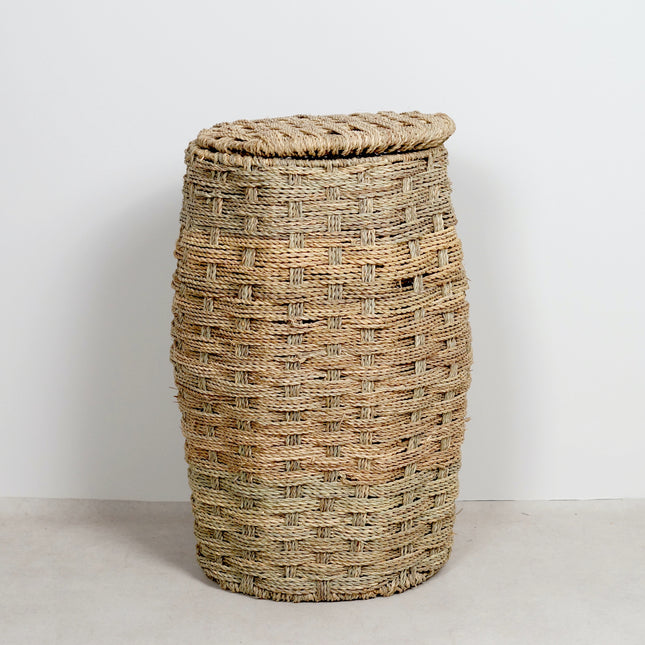 Panier à linge en en corde