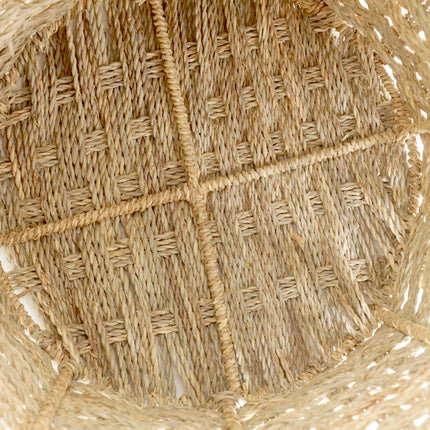 Panier à linge en en corde
