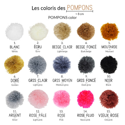 Malle de rangement en feuilles de palmier 100cm - Personnalisable