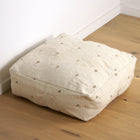 Pouf Kilim - Pois beige