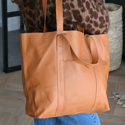 Cabas en cuir - TESSIA