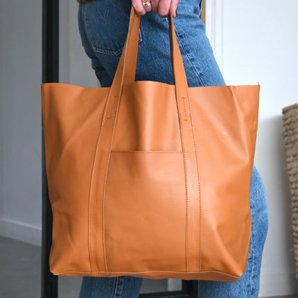 Cabas en cuir - TESSIA