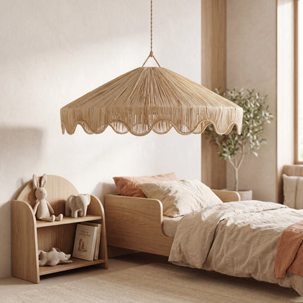 Suspension en raphia - Feston
