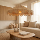 Suspension en raphia - Feston