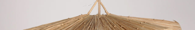 Suspension en raphia - Vaguelette
