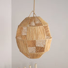 Suspension en dentelle de raphia 35cm