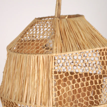 Suspension en dentelle de raphia 35cm