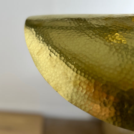 Suspension en laiton doré martelé Brass 100cm