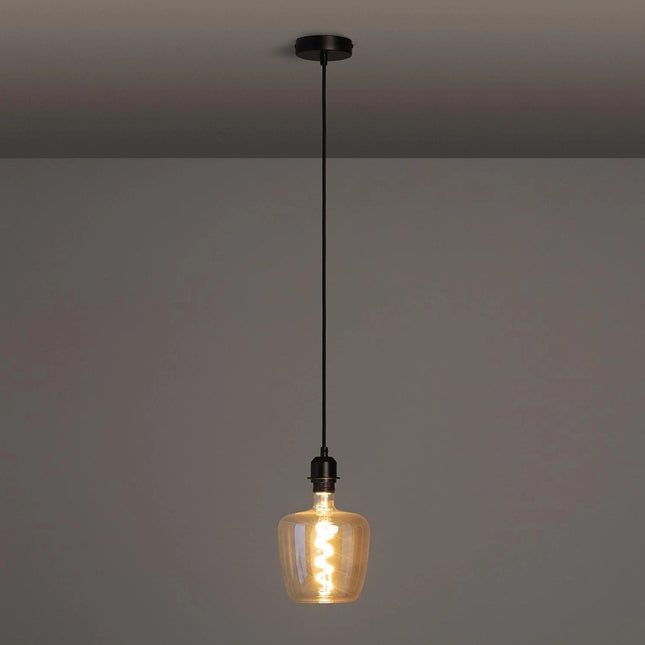 Système électrique pour suspension E27 - Noir