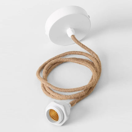 Système électrique en jute pour Extérieur IP44