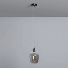 Système électrique pour suspension E27 - Textile Noir tressé